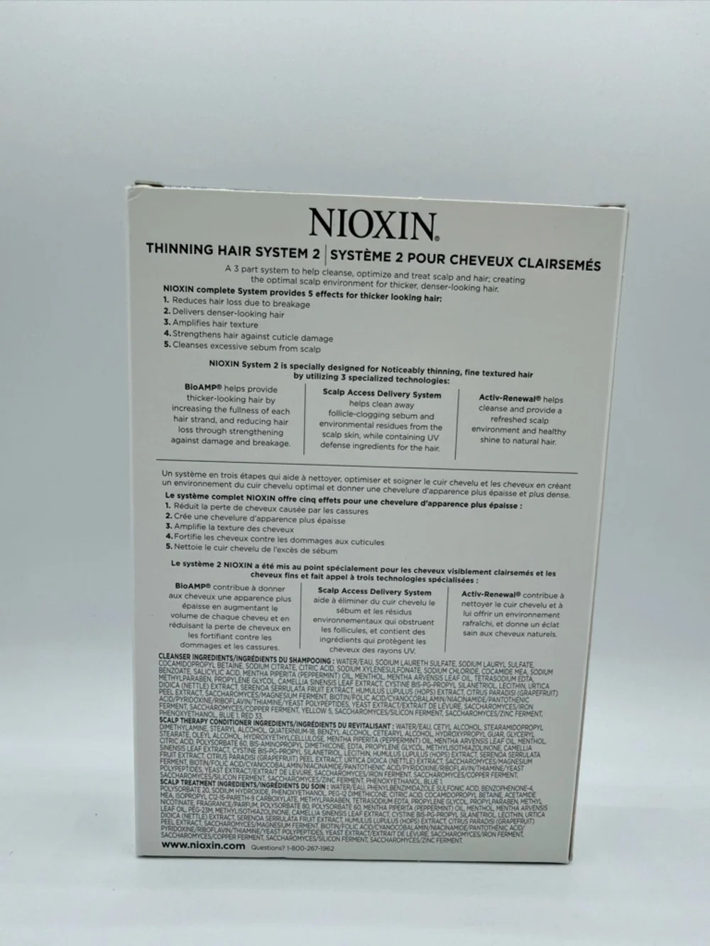Nioxin System 2 Kit - NEW IN BOX
